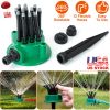 360° Flexible Lawn Sprinkler Automatic 12 Tubes Garden Water Irrigation Sprayers Garden Sprinkler