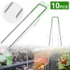 10Pcs Turf Staples 6-Inch U-Type Garden Landscape Staples Rust Resistance Stakes Pins for Anchoring Landscaping Weed Barrier Fabric Ground Cover