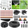Drip Irrigation Kit Automatic Garden Irrigation System Misting Plant Watering Drip Kit for Garden Greenhouse Flower Bed Patio Lawn