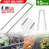 10Pcs Turf Staples 6-Inch U-Type Garden Landscape Staples Rust Resistance Stakes Pins for Anchoring Landscaping Weed Barrier Fabric Ground Cover