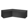 106.3x106.3x35.4inches Outdoor L Shape Sofa Covers Water Resistant Dustproof Furniture Covers Sectional Sofa Protectors Table Chair Cover Garden Patio