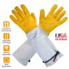 Rose Pruning Gardening Gloves for Men Women Long Thorn Proof Garden Gloves with Forearm Protection