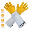 Rose Pruning Gardening Gloves for Men Women Long Thorn Proof Garden Gloves with Forearm Protection